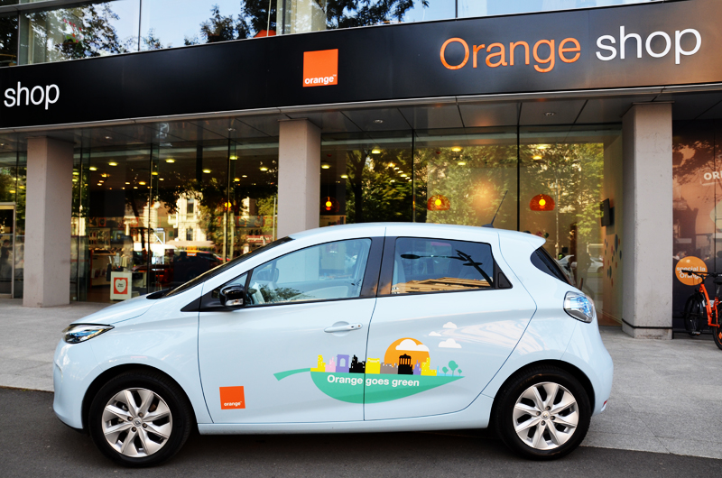 ALD Automotive delivers the first electric car fleet in operational leasing to Orange Romania